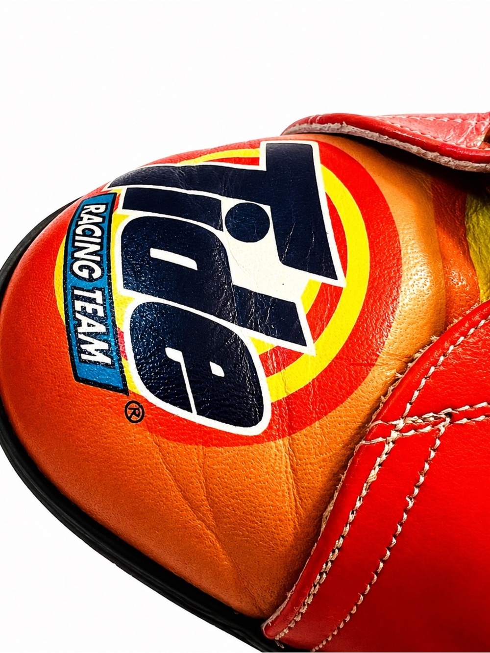 Vintage Tide Racing Team #10 NASCAR leather shoes - Picture 3 of 6
